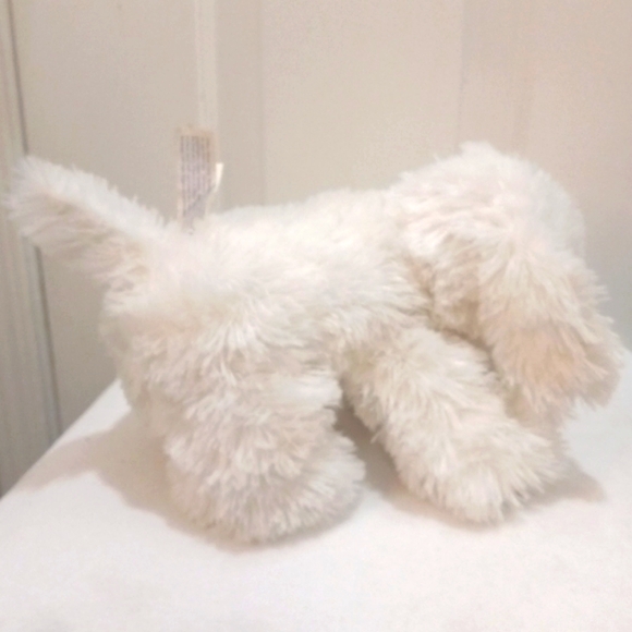 Mary Meyer Sweet Rascals White Fluffy Stuffed Dog - Picture 2 of 5